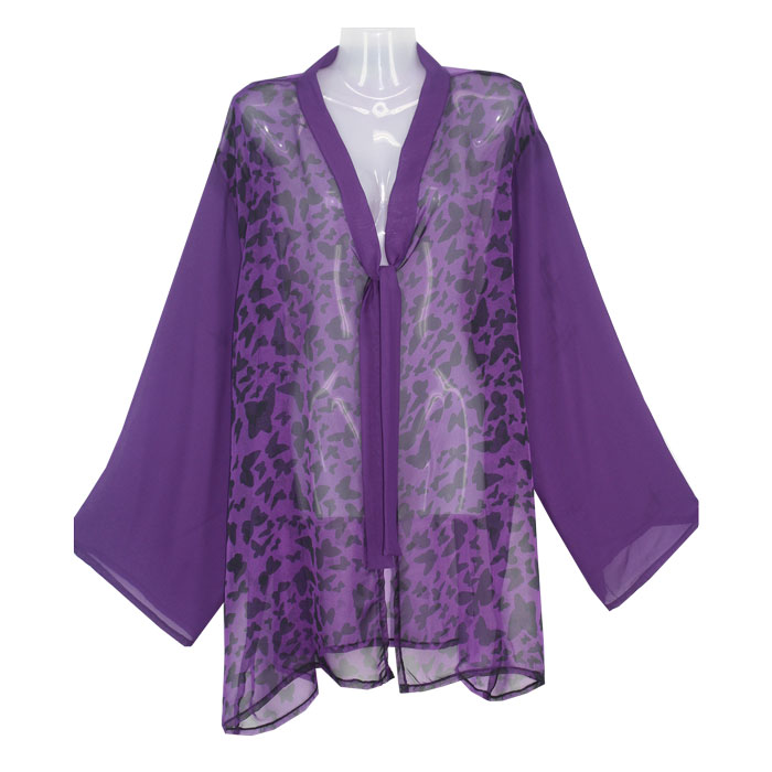 chiffon duster cardigan